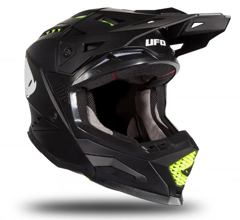Шлем кроссовый UFO HELMET ECHUS Black Matt