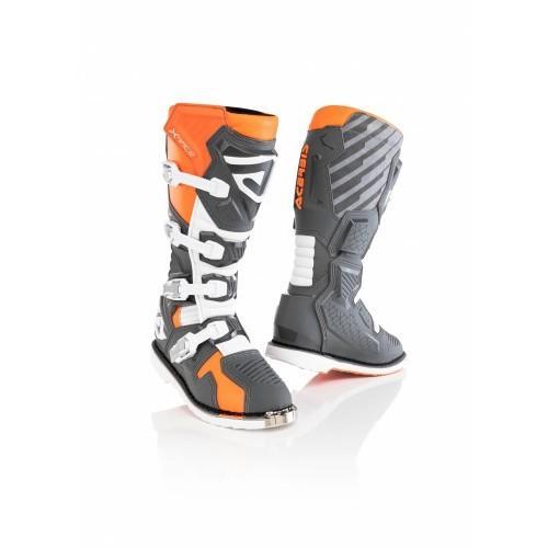 Мотоботы кроссовые ACERBIS X-RACE ORANGE/GREY