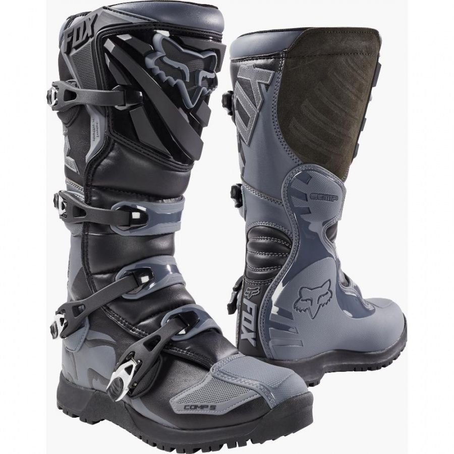 Мотоботы Fox Comp 5 Offroad black/grey