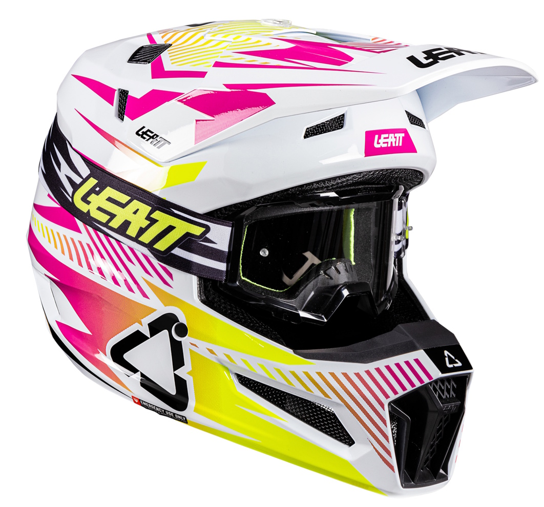Шлем кроссовый Leatt Moto 3.5 Helmet Kit Storm Pink V26