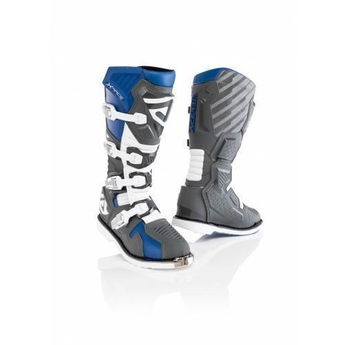 Мотоботы кроссовые ACERBIS X-RACE BLUE/GREY