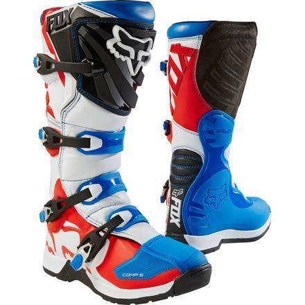 Мотоботы Fox Comp 5 MX SE blue/red