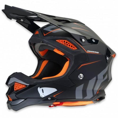 Мотошлем UFO HELMET DIAMOND Black